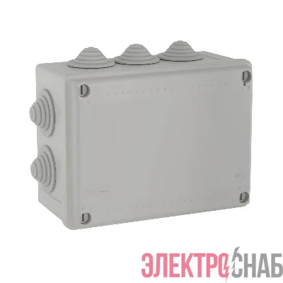 Коробка распределительная ОП 240х190х90мм IP55 10 каб. ввод DKC 54200