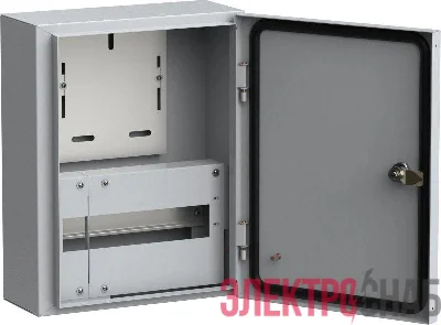 Корпус ЩУРн-1/12 TITAN 395х310х165мм IP54 без окна метал. IEK MKM22-N-12-54-Z