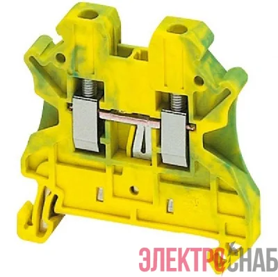 Клеммник винт. с заземл. 2.5кв.мм 2 точки подкл. SchE NSYTRV22PE
