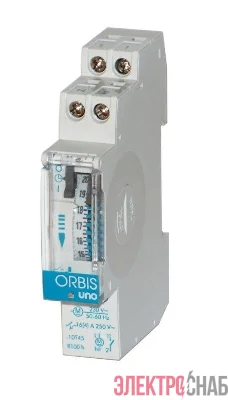 Таймер аналоговый UNO D 230В Orbis OB400132