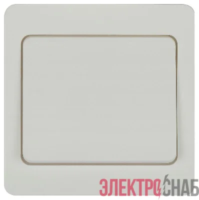 Выключатель 1-кл. СП Style 7-101-01 10А 250В IP20 бел. Intro Б0060615