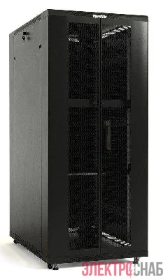 Шкаф напольный TTB-4268-DD-RAL9004 2055х600х800 Hyperline 392683