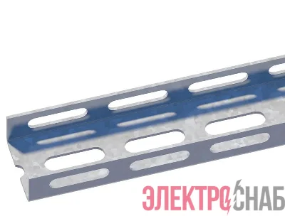 Профиль монтажный 30х60 L2000 сталь 2мм ГМШ1.30.60.2000.2.2 швеллер оцинк. СОЭМИ Н0112556521