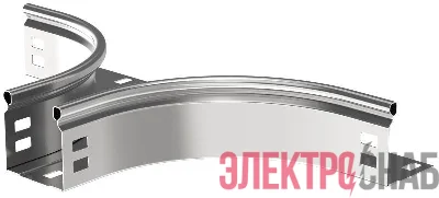 Отвод Т-образ. плавн. тип Г01 ESCA 80х100мм IEK COT01-0-080-100