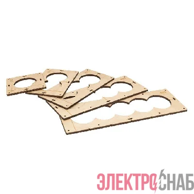 Комплект шаблонов для подрозетников d82мм Expert EKF sh-d82-k