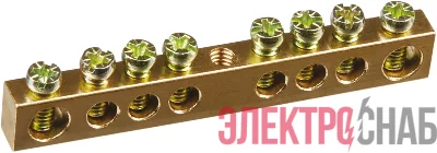 Шина нулевая 6х9-8/1 Navigator 71146