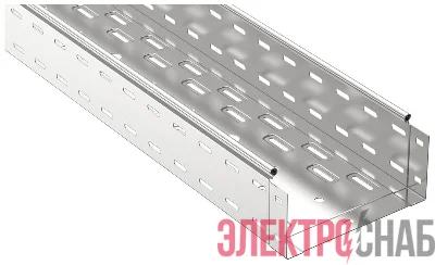 Лоток листовой перфорир. 100х80 L3000 сталь 0.7мм ESCA 5 IEK ES5-12-080-100-3-07