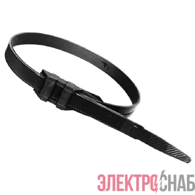 Хомут стяжной СИП 180мм (уп.100шт) EKF e-180n