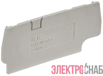 Заглушка для CP-MC 3 вывода 1.5кв.мм сер. IEK YCT22-00-3-K03-001-ZGL