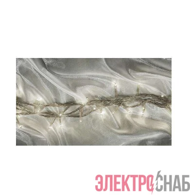 Гирлянда ILD100C-TW 100LED бел. 5м провод прозр. Shlights 4690601042750