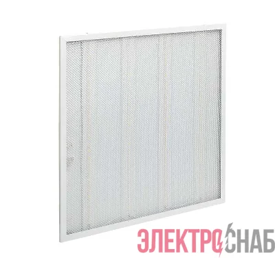 Светильник светодиодный ДВО 6560-P 36Вт 6500К 595х595х20 панель призма (с драйвером) (уп.4шт) ИЭК LDVO2-6560-36-6500-U-K01