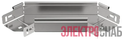 Угол для лотка 90град. 100х50 сталь 0.8мм ESCA 5 IEK ES5-PG-90-050-100-08