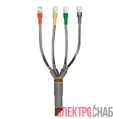 Муфта кабельная концевая универс. 1кВ 1ПКВ(Н)Тпнг-LS-4х(35-50) без наконечн. Нева-Транс Комплект 22040094