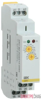 Реле задержки выключения ORT 2 конт. 12-240В AC/DC IEK ORT-B2-ACDC12-240V
