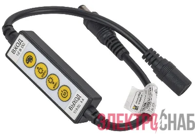 Контроллер без ПДУ К MONO 1 канал 12В 6А 72Вт IEK LSC2-MONO-072-K-20-12-W