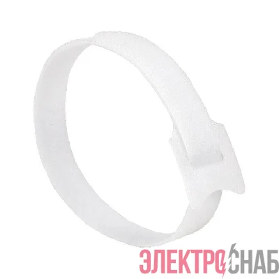 Хомут-липучка 14х310мм бел. (уп.20шт) PROxima EKF hlct-3-w