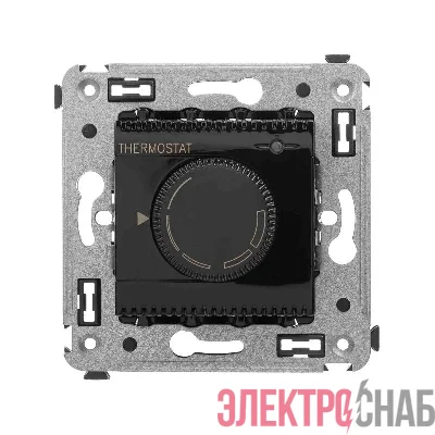 Термостат для теплых полов СП "Avanti" "Черный квадрат" DKC 4402163