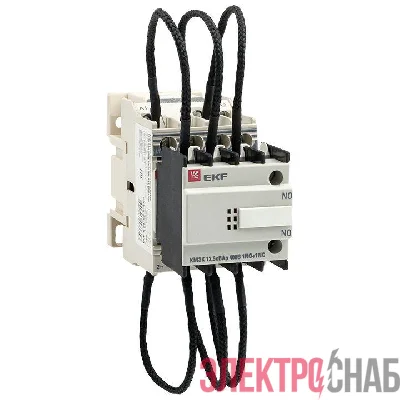 Контактор для конденсатора КМЭК 12.5квар 400В 1NО+1NC PROxima EKF ctrk-s-25-12.5-400