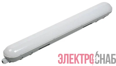 Светильник ДСП 1304 18Вт 4000К IP65 600мм сер. пластик IEK LDSP0-1304-18-4500-K01