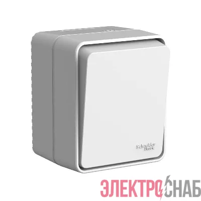 Выключатель 1-кл. ОП AtlasDesign PROFI IP54 10АХ сер. SE ATN543011