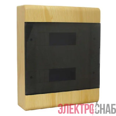 Щиток ОП Тусо 24мод. с двер. 370х302х95мм IP40 сосна на светл. основе Рувинил 68324-27М