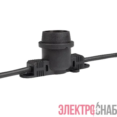 Гирлянда уличная &amp;amp;amp;amp;amp;amp;amp;amp;amp;amp;amp;amp;amp;amp;amp;quot;Белт-лайт&amp;amp;amp;amp;amp;amp;amp;amp;amp;amp;amp;amp;amp;amp;amp;quot; PBL-S40/L24+1.5 Black E27 IP65 24м 40ламп 1.5м шнур соедин. в линию max750Вт (лампы не в компл.;