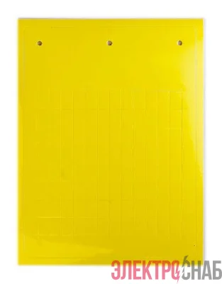 Табличка эластичная клейкое основание винил желт. (уп.1050шт) DKC TAF156AY