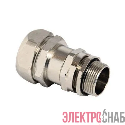 Муфта металлорукав-коробка DN 20 с уплотнением кабеля IP68 М32х1.5 d15-21мм DKC 6014P22M321521