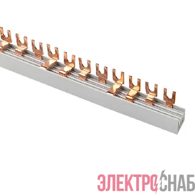 Шина соединительная типа FORK для 4-ф нагр. 63А 54 мод. EKF fork-04-63