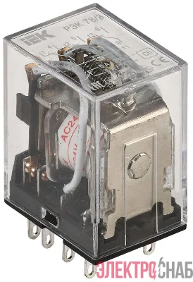 Реле РЭК 78-3 5А 24В AC IEK RRP20-3-05-024A
