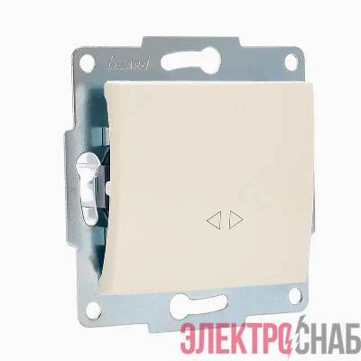 Механизм выкл. промежуточный 1-кл. СП KARINA 10А IP20 крем. Lezard 707-0388-107