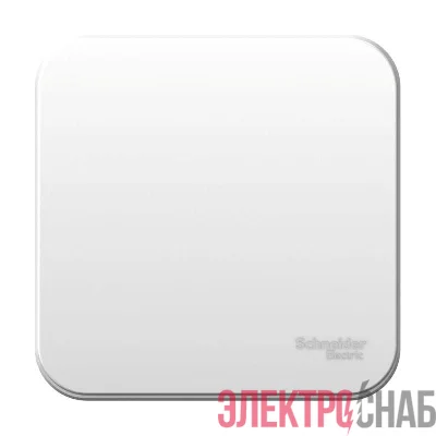 Переключатель проходной 1-кл. ОП Blanca 10А IP20 (сх. 6) 250В с изолир. пластиной бел. SE BLNVA106011