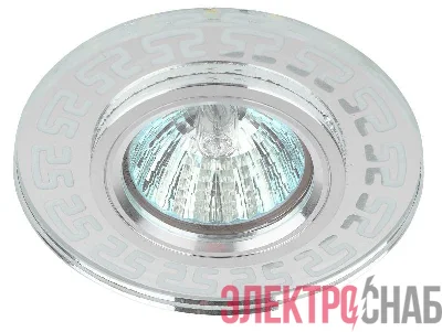 Светильник DK LD45 SL декор cо светодиодной подсветкой MR16 зеркал. ЭРА Б0037356
