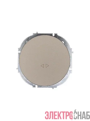 Выключатель промежуточный 1-кл. СП OSEN 10А IP20 механизм титан LEZARD 743-3788-107