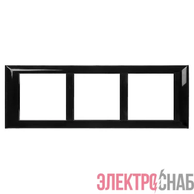 Рамка-суппорт 6мод. Avanti для In-liner Front черн. DKC 4402916