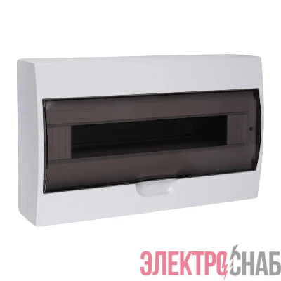 Бокс модульный накладной PDB/W 1018 WH (ЩРН-П-18) IP41 пластик. Pro JazzWay 5071681