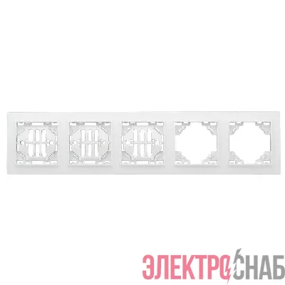 Рамка 5-м Минск горизонтальная бел. EKF ERM-G-305-10