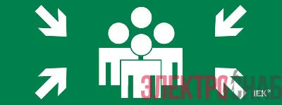 Этикетка самоклеящаяся 240х90мм "Место сбора" IEK LPC10-1-24-09-MSTS