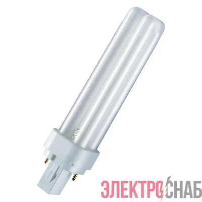 Лампа люминесцентная компактная DULUX D 26Вт/840 G24d-3 OSRAM 4099854123047