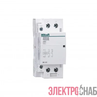 Контактор модульный МК-103 2НО 40А 230В DEKraft 18078DEK