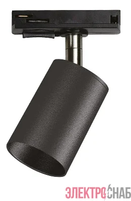 Светильник-прожектор трековый PTR 26 GU10 IP20 230В BL черн. JazzWay 5037984A