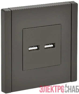 Розетка USB A+A 3.1А FORTE&PIANO FP349 сер. IEK FP-U21-D31-K03