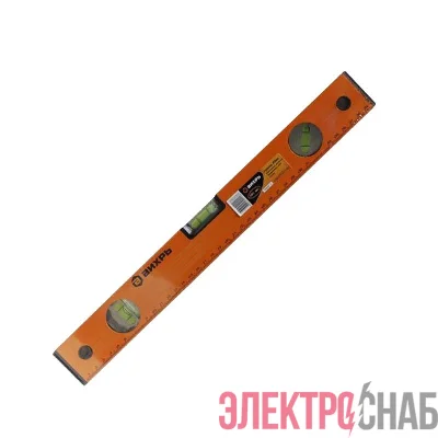 Уровень алюминиевый 400мм фрезерованный 3 глазка Вихрь 73/11/4/1