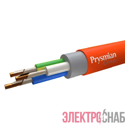 Кабель ВВГнг(А)-FRLS 3х2.5 1кВ (м) РЭК-PRYSMIAN 1703050106