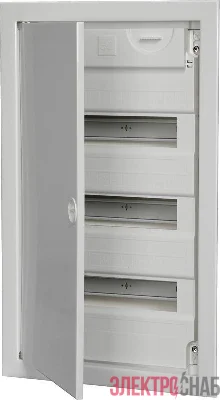 Корпус щита с метал. дверцей встраив. КМПв 4/42 ИЭК MKP54-V-42-30-01