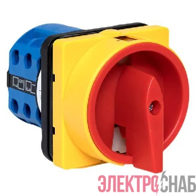 Переключатель кулачковый ПК-1-22 10А 2п "1-0-2" с блокировкой IP65 PROxima EKF pk-1-22-10-a65