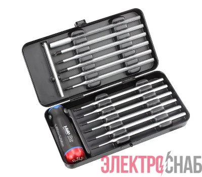 Отвертка с регулировкой крутящего момента Nm 1.5-3.0 с набором насадок 12шт в кейсе plus/minus Felo 10099716