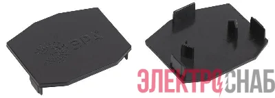 Заглушка торцевая TRM-PC20-EC-B для встраив. в натяжной потолок магнитн. шинопровода TRM-PC20 NOVA 48В Эра Б0054791