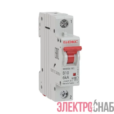 Выключатель автоматический модульный 1п C 20А 10кА MD63 YON MD63-1C20-10
