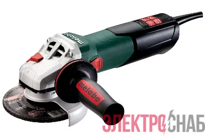 Машина угловая шлифовальная WEV 10-125 Quick 1000Вт 2.7Нм 2.8-10.5/мин Metabo 600388000